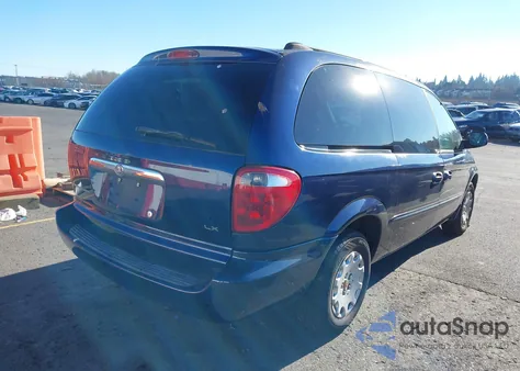 2002 Chrysler Town & Country Lx из США, поврежденный, VIN 2C4GP44372R710785